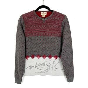 Vintage Woolrich Embroidered Winter Sweater